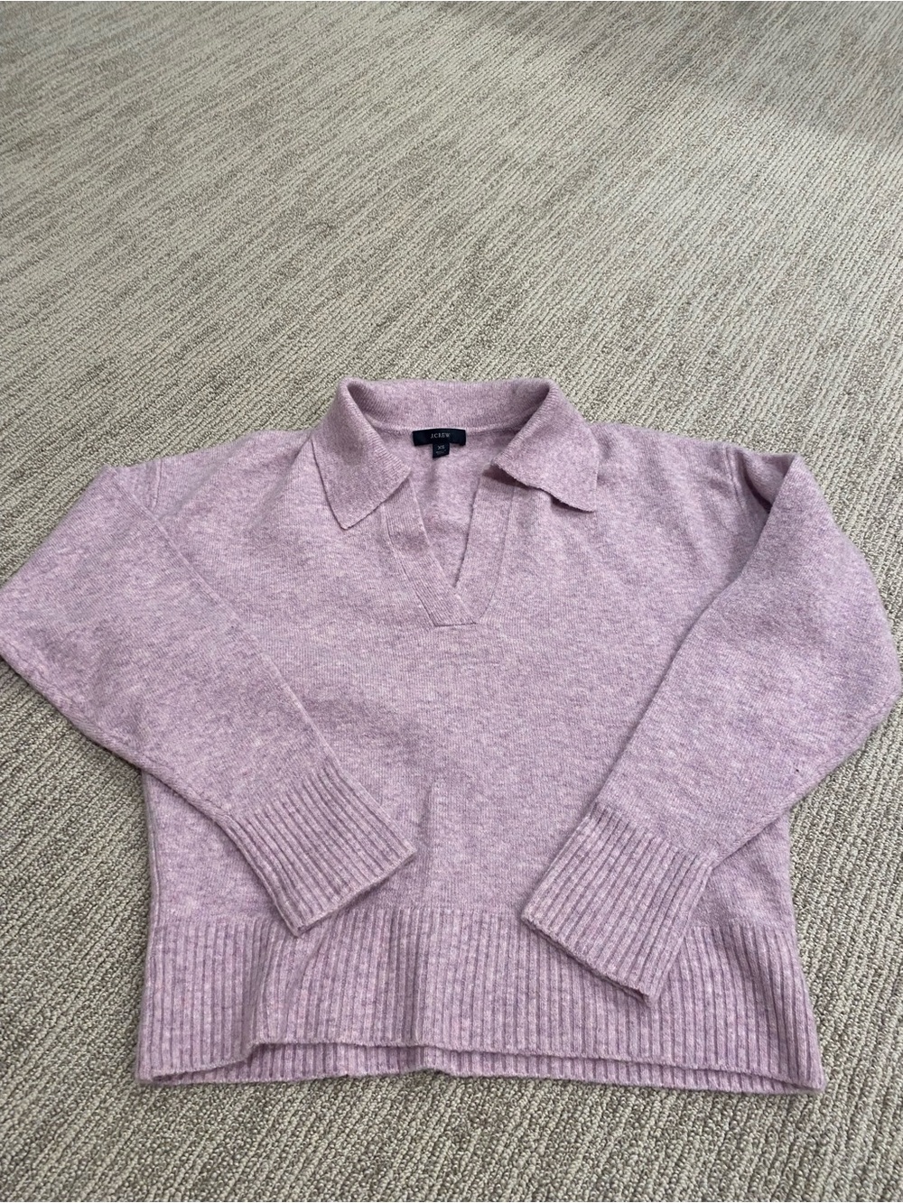 J. Crew Women’s Collared V-Neck Sweater